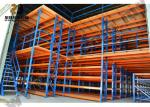 Heavy Duty 2 - 3 Layer Metal Mezzanine Systems / Steel Storage Shelves