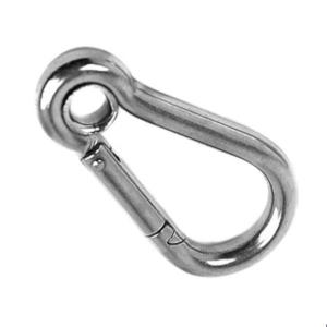 China DIN5299 A Stainless Steel Snap Hook With Eyelet M4x40 To M13x160 on sale