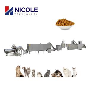China Big Capacity Dog Cat Pet Food Extruder Machine Fully Automatic wholesale