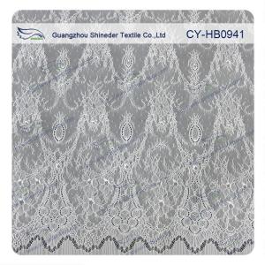 China Antique Decorative Eyelash Embroidered Wide Stretch decorative Lace Trim Fabric wholesale