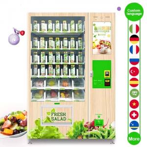 China Fresh Healthy Salad Vegetables Fruit Combo Vending Machine For Fruits And Healthy Food wholesale