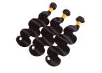 Qingdao Factory Body Wave Virgin Human Hair Bundles, Pure Brazilian Human Hair