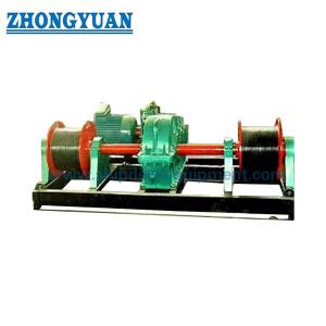 China Electric Driven Double Drum Steel Wire Rope Reel CB3048 Type As Ship Deck Equipment wholesale