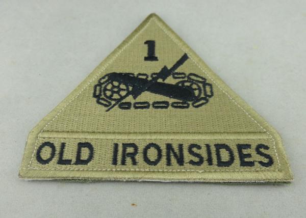 Quality Old Ironsides Custom Embroidery Patches American Police Woven Patches for sale