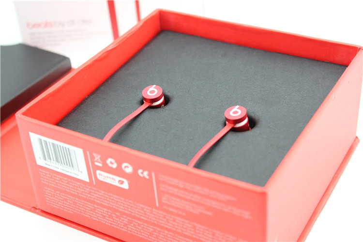 Beats by Dr. Dre urBeats Urb In-Ear Headphones Monochromatic Red - Mint made in china grgheadsers.com