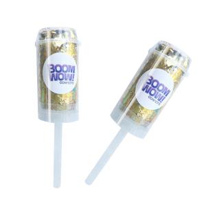 China Christmas Push Pop Confetti Poppers wholesale