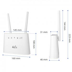 China OEM 4G Dual SIM WiFi Router Support Voice Calling For Home Office wholesale