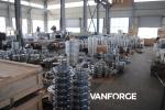 Durable ASTM ASME Annealed Forged Steel Flange Fully Machined High Hardness