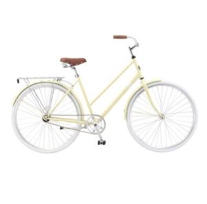 China 26&quot; Lady City Bike with Hi-Ten Steel Frame Coaster Brake Rear Rack and OEM/ODM Options wholesale