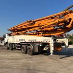 Diesel Concrete Pump Truck 300 KW Putzmeister M56 5 For Large Concrete