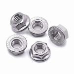High-Strength M2*4 Stainless Steel Flange Nuts For Industrial Application