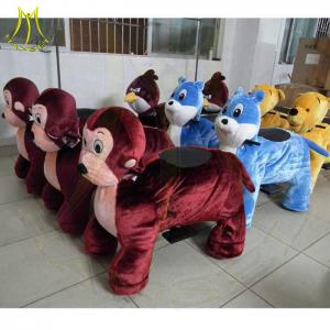 China Hansel battery operated ride cars kids kids play ground equipment amusement park toy ride on animal toys for kids on sale
