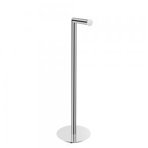China Standing Toilet Paper Holder High End Hotel Toilet Accessories 2 Rods wholesale