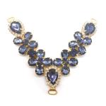 Colored Rhinestones Shoe Decoration Accessories Sandal Decorative Chain