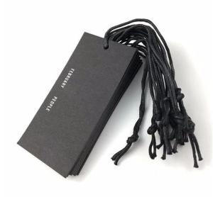 China Printed Personalized Promotional Gifts Custom Hang Tags for Garment Bag Shoes wholesale
