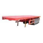Truck Trailer 3 axles flatbed semi-trailer platform 40ft 48ft for container