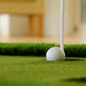 China 13mm Green Golf Artificial Turf For Sports Events With 230 Stitches/M Stitch Rate And 6500 Dtex wholesale