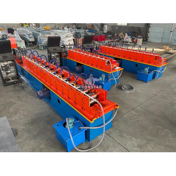 “Servo Motor Driven 2‑in‑1 Double Rows Stud Roll Forming Machine For 49mm & 69mm Drywall Steel Stud Profiles”