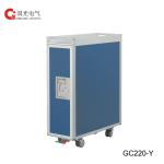 Atlas Full Size Aircraft Meal Cart / Aircraft Galley Equipment In Blue