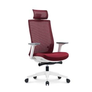 China Red CEO Ergonomic Mesh Office Chair Anti Vibration Mesh Swivel Office Chair wholesale