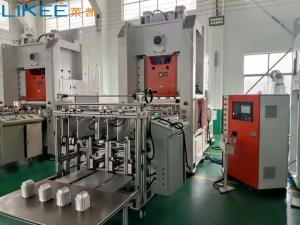 China 80Ton Pressure Electric Aluminium Foil Plate Making Machine 380V 50HZ 3Phase wholesale