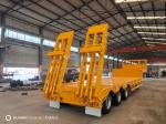 Fuwa/BPW Axle 3 Axles 80-100 Tons Gooseneck Detachable Low Loader Truck/Lowbed
