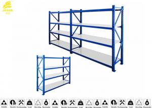 China Stable Heavy Duty Warehouse Racking Shelving / Industrial Racks And Shelving 0.6mm on sale