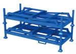 Heavy Duty Customizable Portable Steel Stacking Racks With 1500kg Wheel Load