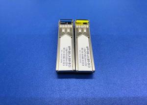 China 1000BASE BIDI SFP Gigabit Ethernet Module 1550DFB RX1310nm Simplex LC 10KM wholesale