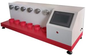 China 90 Degree Angle 60r/Min AV 220V Footwear Testing Equipment With 6 Stations wholesale