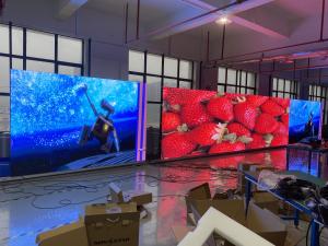 China ICN2153 High Resolution LED Screen , P1.875 Led Wall Display Board wholesale