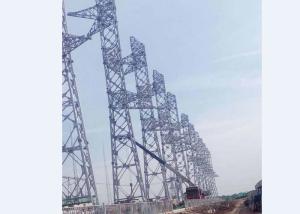 China Sulf Supporting High Voltage Transmission Towers With Prefabricated Foundation wholesale