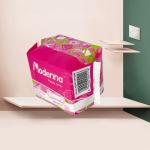 Super Absorbent Organic Cotton 155mm Sanitary Pads Panty Liners
