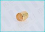 Gold / Silver Aluminum Cosmetic Bottle Caps For Luxury Perfume Bottle