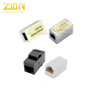 China CAT5e/6 Inline Coupler - RJ45, Keystone, Ethernet , from China Manufacturer - Zion Communiation wholesale