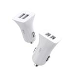ABS 2.4A Dual USB Mobile Phone KX60 Fast Car Chargers