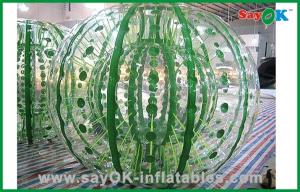 China Inflatable Beach Games Customized Giant Durable Inflatable Zorbing Ball For Hamster Ball Game 2.3x1.6m wholesale