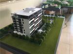 Acrylic Plastic Residential Building Model For Real Estate Display 1 . 2 * 1M
