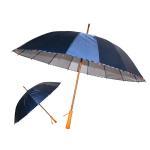 Solid Color Automatic Open Umbrella Customized Logo Printing Purple Rain