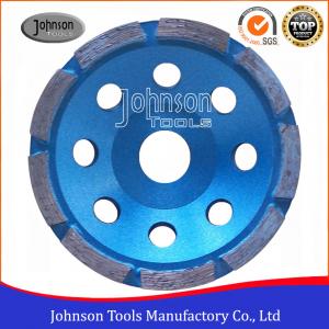 China 115mm Single Row Diamond Turbo Cup Wheel , Floor Grinding , Grinder Wheel wholesale