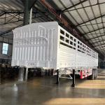 CIMC High Quality Factory Direct 3-axle Great design Fence cargo trailer