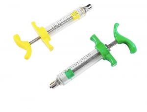 China 10ml 20ml 30ml 50ml Automatic Injection Veterinary Plastic Steel Syringe for Cattle Sheep Pig on sale