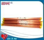 OEM ODM Multi Hole Copper Tube / Electrode Pipe For EDM Drill Machine