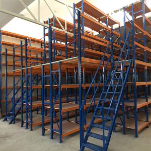 China Multi Level SS 1500kgs Warehouse Mezzanine Platform Rack wholesale