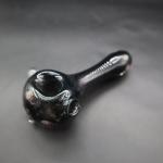 Colorful Pattern Water Pipes Borosilicate Silicone Glass Pipe Bong Spoon 100g
