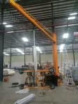 Vertical Structure Glass Crane Vacuum Glass Suction Crane Lifter with Sucking