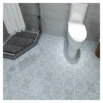 Self Adhesive Vinyl Floor Tiles 0.24mm-0.3mm Peel And Stick Vinyl Flooring