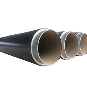 China Hot Water Pipeline Underground Direct Buried Pre Insulated Thermal Insulation Steel Pipe wholesale