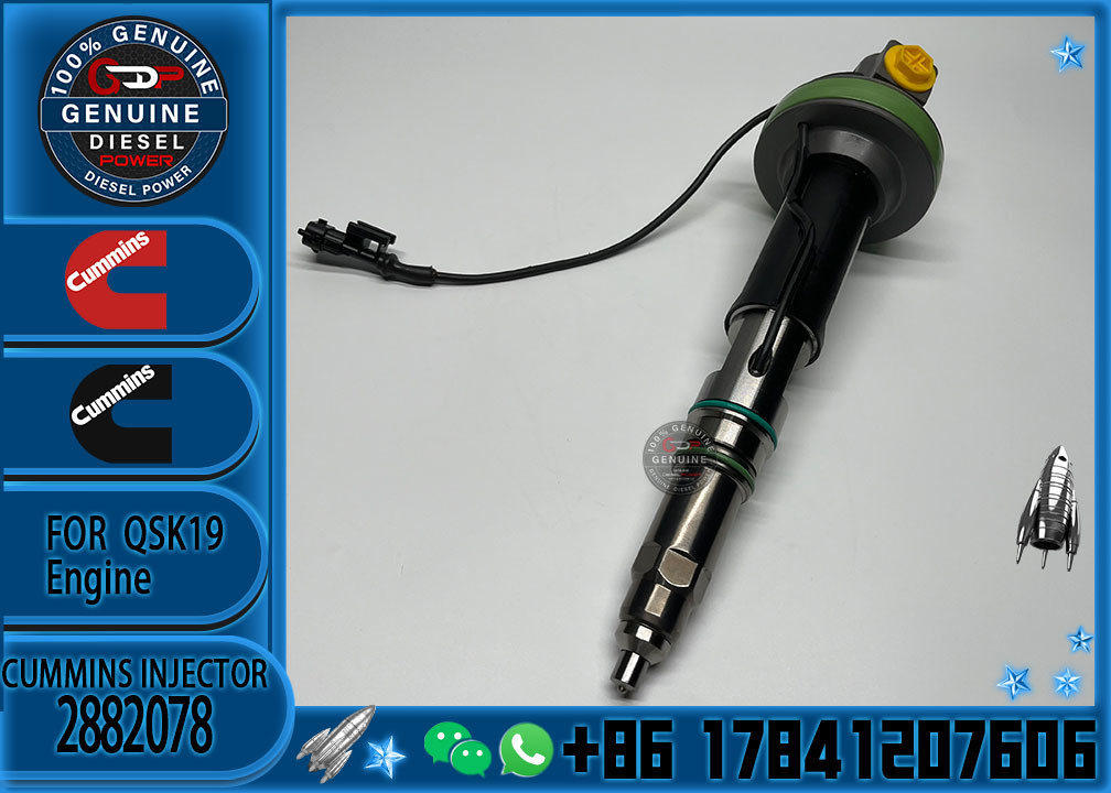 Excavator Parts New Fuel Injector 288-2078 2882078 For Cummins Engine QSK19 QSK38 QSK50 QSK60