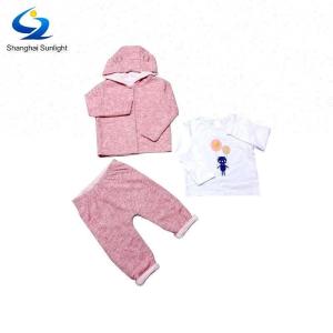 China Comfortable and Customized Cotton Girls Clothing Sets for Children Aged 3-12 Years wholesale